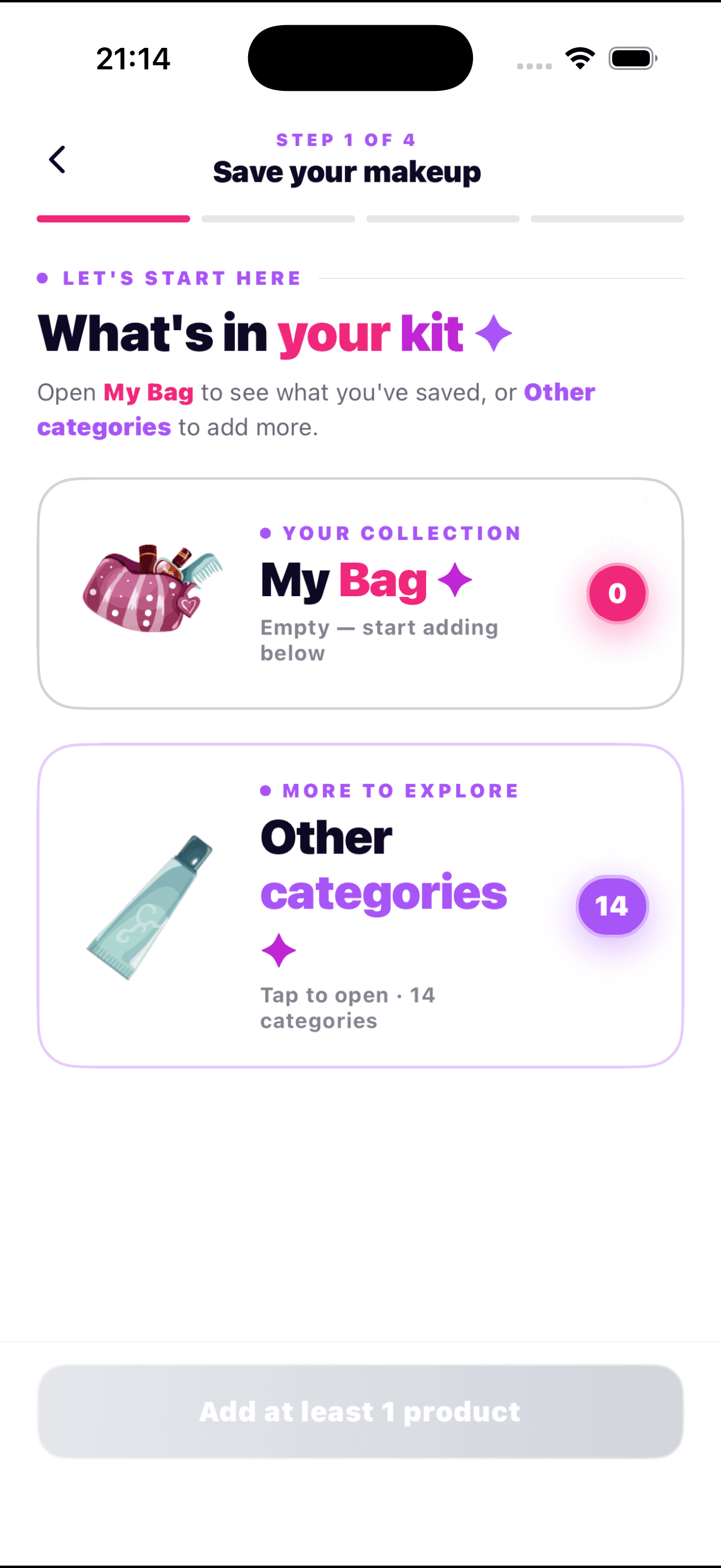 Makeup bag